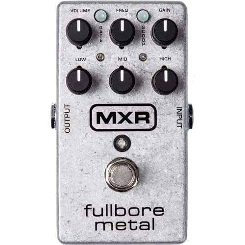  MXR M116 Fullbore Metal Distortion Pedal w/4 FREE Cables