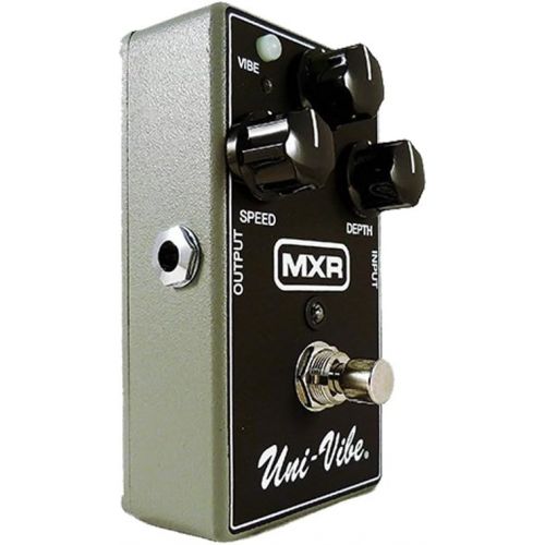  MXR M68 Uni-Vibe Chorus Vibrato Effect Pedal Bundle for Electric Guitar with 2 Patch Cable and 1 Instrument Cable
