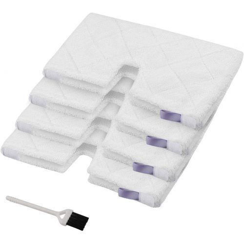  [아마존베스트]MXZONE Replacement Microfiber Steam Mop Cleaning Pads for Shark Steam Pocket Mops S3500 Series S3550 S3501 S3601 S3601D S3901 S3801 S3801CO(White) (S3501-White)