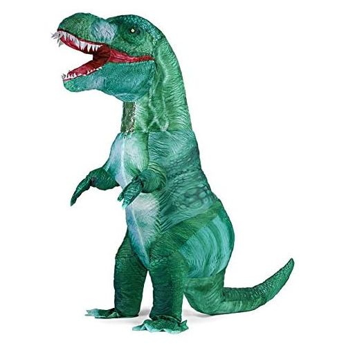  할로윈 용품MXoSUM Inflatable Dinosaur Costume for Adults Blow up T-rex Costume Funny Party Dino Costume Fancy Halloween Costume Suit