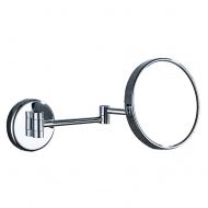 MXueei Bathroom mirror ZfgG Magnifying Wall Mirror, 3X Magnification Double-Sided 8 Inch Wall Mounted Vanity Magnifying Mirror Swivel, Extendable and Chrome Finished for Bathroom, Spa and Hotel (Size : 1