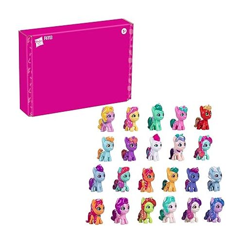 마이 리틀 포니 My Little Pony Mini World Magic Meet The Minis Collection Set with 22 Figures, for Kids Ages 5 and Up (Amazon Exclusive)