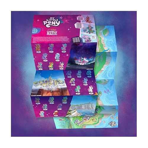 마이 리틀 포니 My Little Pony Mini World Magic Meet The Minis Collection Set with 22 Figures, for Kids Ages 5 and Up (Amazon Exclusive)