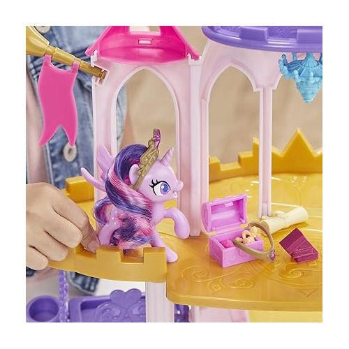 마이 리틀 포니 My Little Pony Friendship Castle Playset Including Twilight Sparkle and Pinkie Pie Figures (Amazon Exclusive)