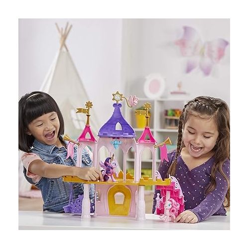 마이 리틀 포니 My Little Pony Friendship Castle Playset Including Twilight Sparkle and Pinkie Pie Figures (Amazon Exclusive)