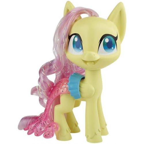 마이 리틀 포니 My Little Pony Fluttershy Potion Dress Up Figure - 5-Inch Yellow Pony Toy with Dress-Up Fashion Accessories, Brushable Hair and Comb