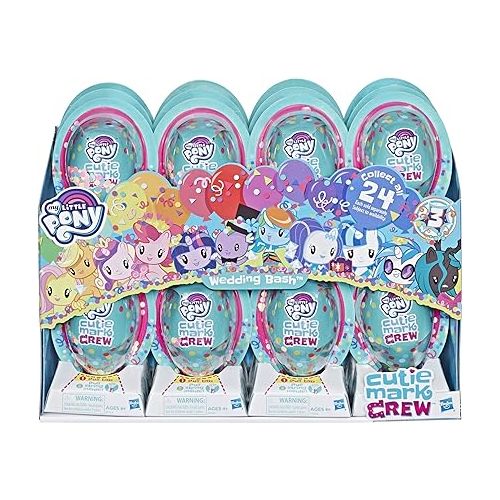 마이 리틀 포니 My Little Pony Cutie Mark Crew Series 6 Blind Bag: Rainbow Fashion Collectible Mystery Figure with Accessory, Toy for Kids Ages 4 & Up