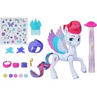 My Little Pony Toys Zipp Storm Style of The Day, 5-Inch Hair Styling Dolls with Fashions, Toys for 5 Year Old Girls and Boys