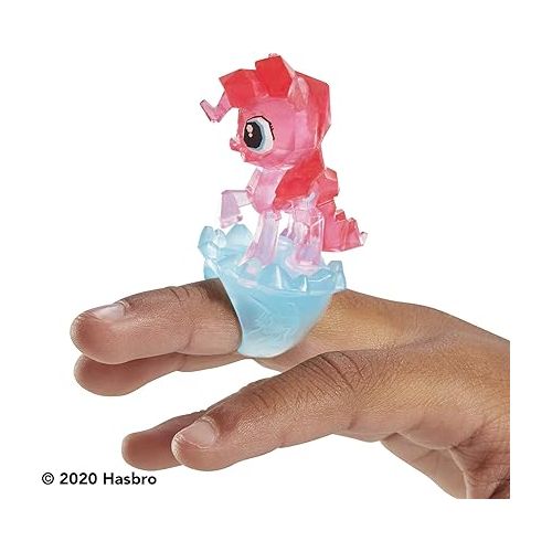 마이 리틀 포니 My Little Pony Secret Rings Blind Bag - Collectible Toy with Water-Reveal Surprise and Wearable Ring Accessory, 1.5-Inch Figure (Character May Vary)