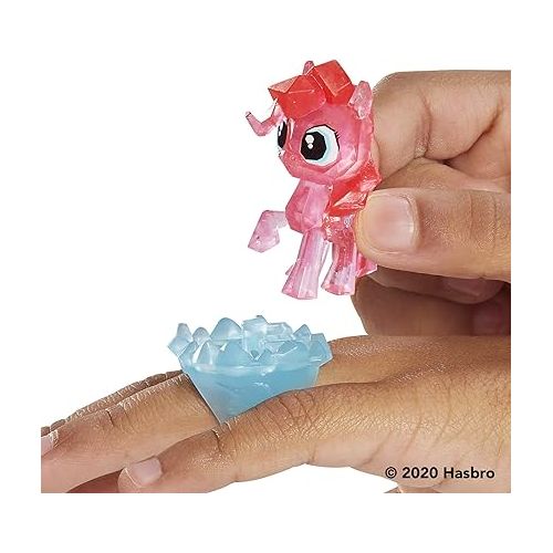 마이 리틀 포니 My Little Pony Secret Rings Blind Bag - Collectible Toy with Water-Reveal Surprise and Wearable Ring Accessory, 1.5-Inch Figure (Character May Vary)