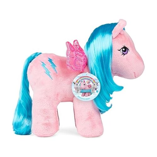 마이 리틀 포니 My Little Pony Unicorn and Pegasus Plush - Firefly - Collector Plushie, Retro Stuffed Toy Animal, Kid, Toddler, Girl, Boy, Mom, Birthday, Ages 3+