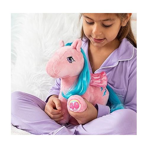 마이 리틀 포니 My Little Pony Unicorn and Pegasus Plush - Firefly - Collector Plushie, Retro Stuffed Toy Animal, Kid, Toddler, Girl, Boy, Mom, Birthday, Ages 3+