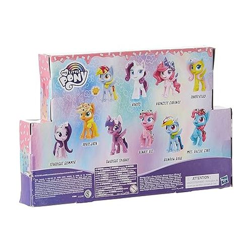 마이 리틀 포니 My Little Pony Unicorn Party Celebration Mini Figure 10-Pack