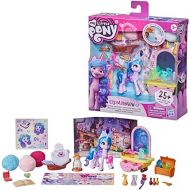 My Little Pony: A New Generation Movie Story Scenes Critter Creation Izzy Moonbow - Toy with 25 Accessories and 3-Inch Purple Pony