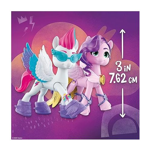 마이 리틀 포니 My Little Pony: A New Generation Movie Crystal Adventure Sisters Toy - 2 Figures and 40 Surprise Accessories