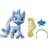My Little Pony Rainbow Dash Potion Pony Figure - 3-Inch Blue Pony Toy with Brushable Hair, Comb, and 4 Surprise Accessories