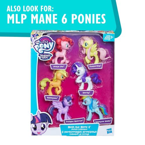 마이 리틀 포니 My Little Pony C0410AF1 Equestria Girls Toys Glimmer, Daring Do Dazzle, Pinkie Pie, Sunset Shimmer, Rarity, and DJ Pon-3 Mini-Dolls , Pack of 6 (Amazon Exclusive)