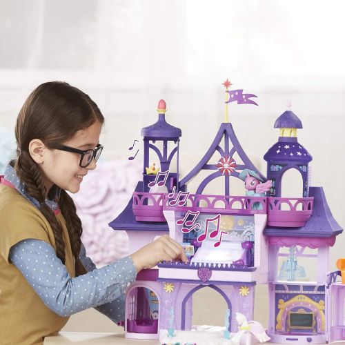 마이 리틀 포니 My Little Pony  Magical School of Friendship Playset with Twilight Sparkle Figure, 24 Accessories, Ages 3 and Up