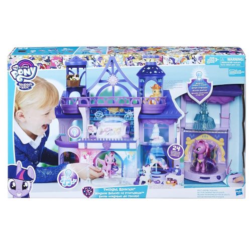 마이 리틀 포니 My Little Pony  Magical School of Friendship Playset with Twilight Sparkle Figure, 24 Accessories, Ages 3 and Up