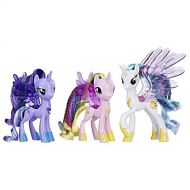My Little Pony Princess Celestia, Luna, and Cadance 3 Pack  3-Inch Glitter Unicorn Toys With Wings from the Movie (Amazon Exclusive)