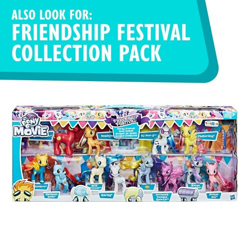 마이 리틀 포니 My Little Pony Princess Celestia, Luna, and Cadance 3 Pack  3-Inch Glitter Unicorn Toys With Wings from the Movie (Amazon Exclusive)
