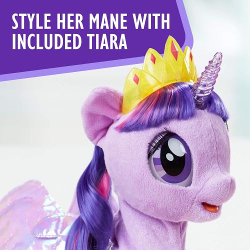 마이 리틀 포니 My Little Pony Movie Toy: Magical Princess Twilight Sparkle Interactive Plush - Says 90+ Phrases