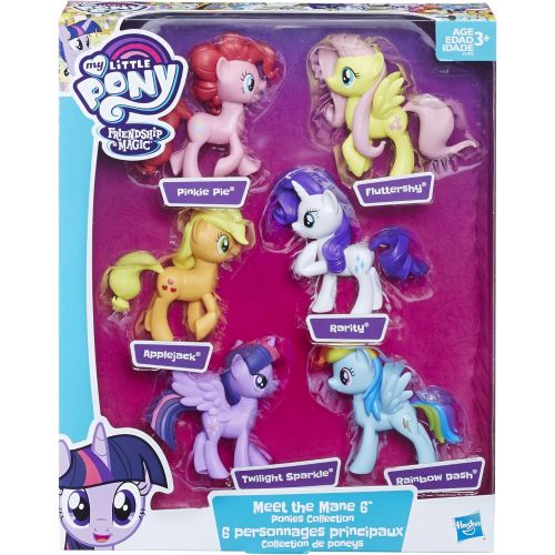 마이 리틀 포니 My Little Pony Toys Meet the Mane 6 Ponies Collection (Amazon Exclusive)