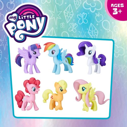 마이 리틀 포니 My Little Pony Toys Meet the Mane 6 Ponies Collection (Amazon Exclusive)