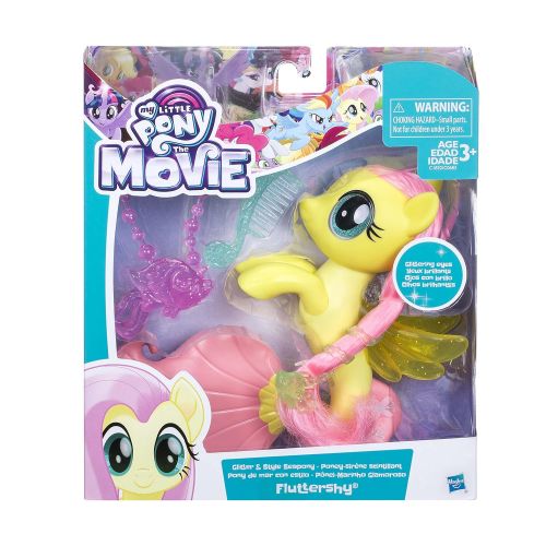 마이 리틀 포니 My Little Pony The Movie Glitter & Style Seapony Fluttershy