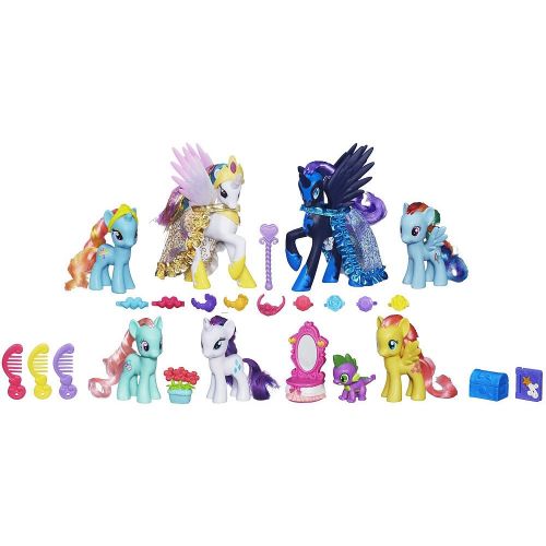 마이 리틀 포니 MY LITTLE PONY My Little Pony Friendship is Magic: Midnight in Canterlot Collection Doll Set 2016 Release