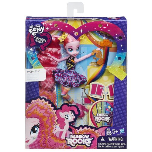 마이 리틀 포니 My Little Pony Equestria Girls Rainbow Rocks Pinkie Pie Rockin Hairstyle Doll