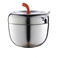 MYITIAN Stainless steel Spice jar of Apple sauce seasonning box Kitchen storage racks cutter accessories-A