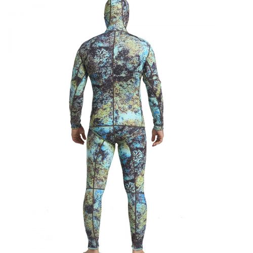  MYLEDI Neoprene 3mm Super Stretch Camouflage Fullsuit for Freediving Snorkeling Swimming Spearfishing Wetsuit