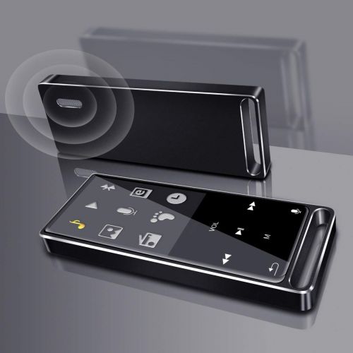  [아마존핫딜][아마존 핫딜] MYMAHDI MP3 Player, Bluetooth 16GB Lossless,FM Radio/Footstep/Records by one Key, Max up to 128GB, Black