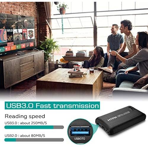  [아마존베스트]-Service-Informationen MYPIN Digital Multimedia Player Media Player Box HDMI / AV / VGA Video and Photo Playback with USB Flash Drive / SD Card / Hard Drive / External Devices (Support USB 3.0)