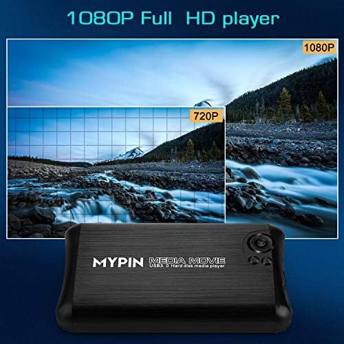  [아마존베스트]-Service-Informationen MYPIN Digital Multimedia Player Media Player Box HDMI / AV / VGA Video and Photo Playback with USB Flash Drive / SD Card / Hard Drive / External Devices (Support USB 3.0)