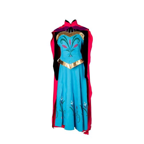  MYYH Women Anna Princess Dress Halloween Costume