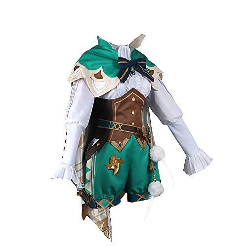  할로윈 용품MYYH Anime Venti Cosplay Costume Women Uniform Halloween Outfit