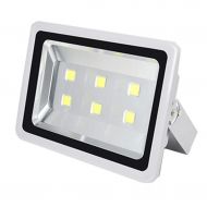MZP LED Floodlight with Motion Sensor 15000lumen IP65 Waterproof Outdoor High Pole Advertising Square Stadium Projection Lamp (Color : White Light, Size : 200w)