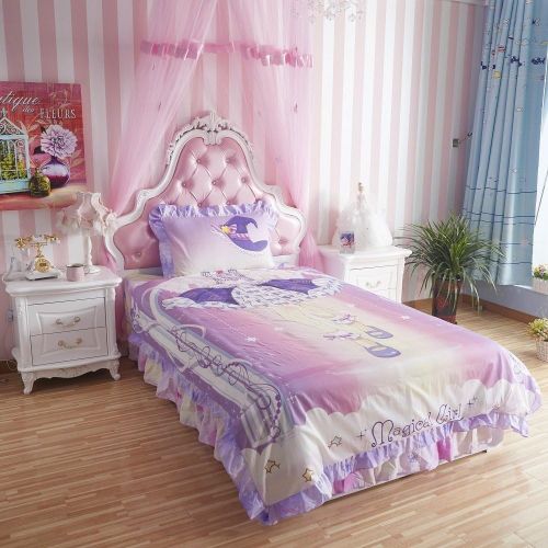  MZPRIDE Ballerina Dress Design Bedding Set Fairy Girls Bedding Set Full