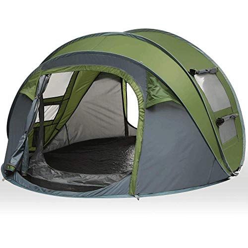  MZXUN Waterproof Camping Tent, Large Size Easy Setup Tent Compatible with Family, Outdoor, Hiking and Mountaineering 280 * 220 * 120cm