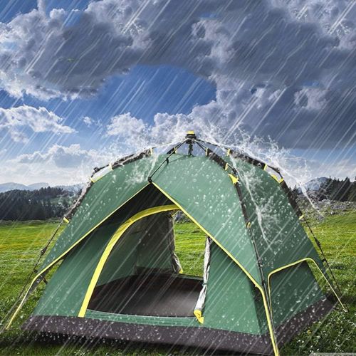  MZXUN Camping Tent Automatic Instant Pop-up Waterproof Camping Beach Tent Family Outdoor Camping 245 * 245 * 155cm