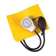 Mabis MABIS Disposable Sphygmomanometer Manual Arm Blood Pressure Cuffs, Single Use, Adult, Box of 5, Yellow