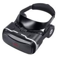 Mac Audio VR 1000 HP Passive Virtual Reality Glasses Fixation from 3.5 to 5.5 Inches High Dynamic Headphones Black