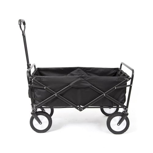  Mac Sports Collapsible Folding Outdoor Utility Wagon, Blue