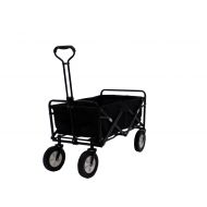 Mac Sports WTC Portable Folding Utility Wagon, Black