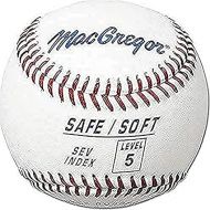 MacGregor Safe/Soft Baseballs, Junior, Level 5 (One Dozen)