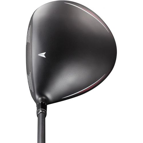  Macgregor Golf Mens MACDRIVER110 Mactec X Adjustable Titantium Head Golf Driver Club, Black, Stiff Shaft