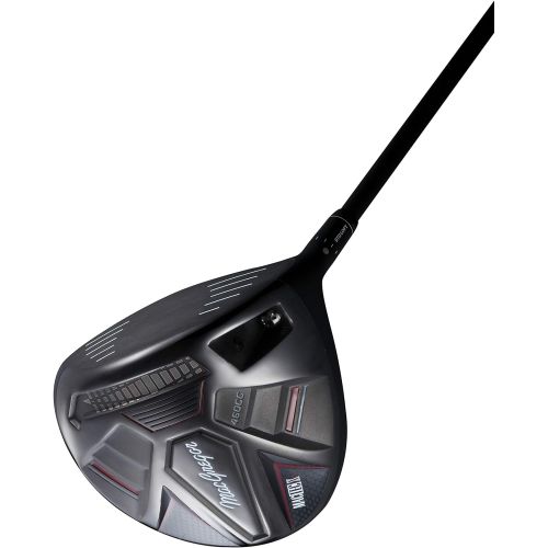  Macgregor Golf Mens MACDRIVER110 Mactec X Adjustable Titantium Head Golf Driver Club, Black, Stiff Shaft