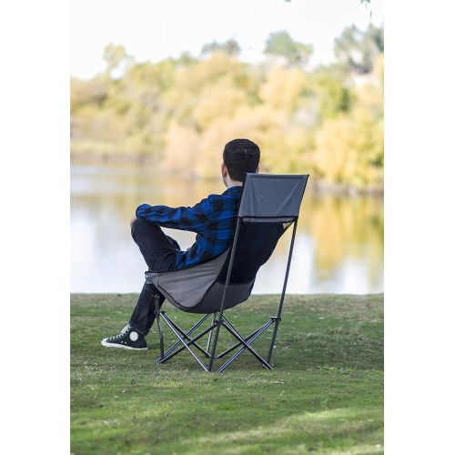  MacSports XP High Back Rocking Folding Camping Chair with Headrest - Lightweight Camping Chair Supports up to 225 LBs with Included Carrying Bag